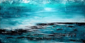 Paisajes Painting - paisaje marino abstracto 111